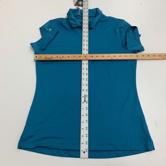 Under Armour Golf Polo Shirt Women M Fitted HeatGear The Country Club DC Ranch - Picture 7 of 14